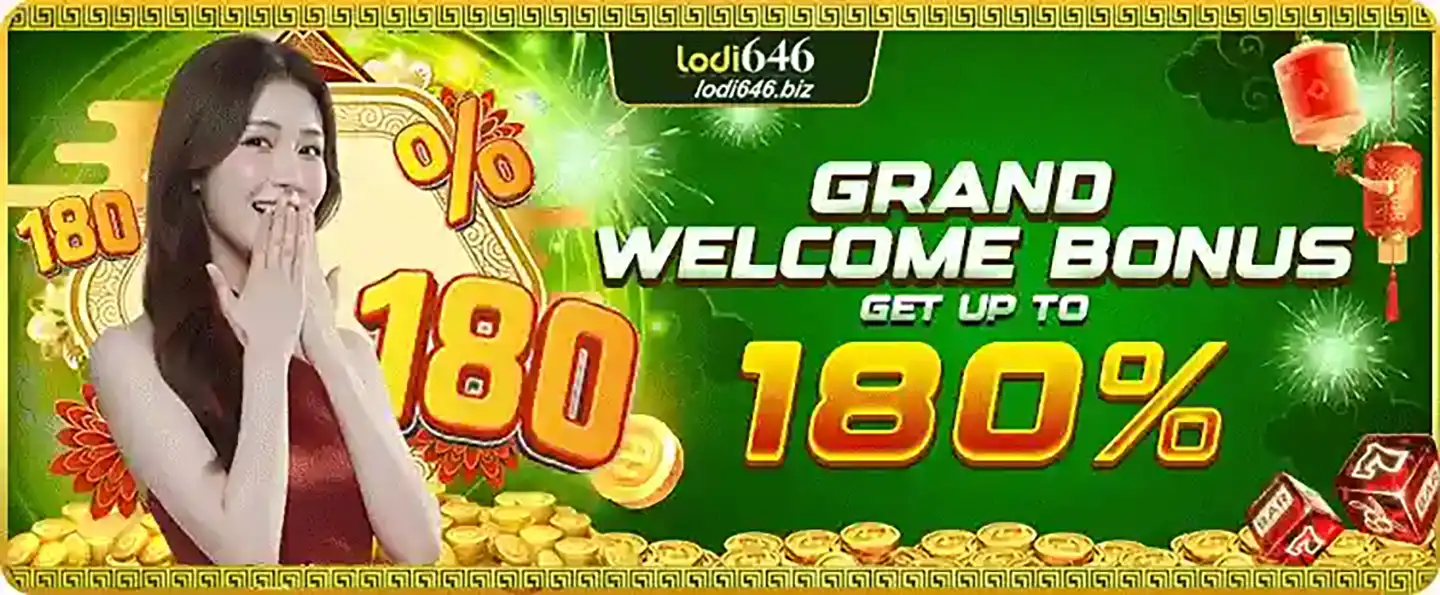 LODI646 main homepage banner showcasing online gaming excitement